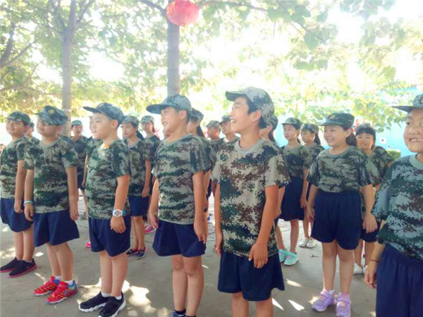 孩子們開心準(zhǔn)備迎接各項挑戰(zhàn)
